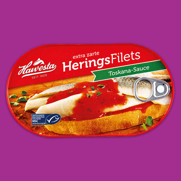Extra zarte Heringsfilets