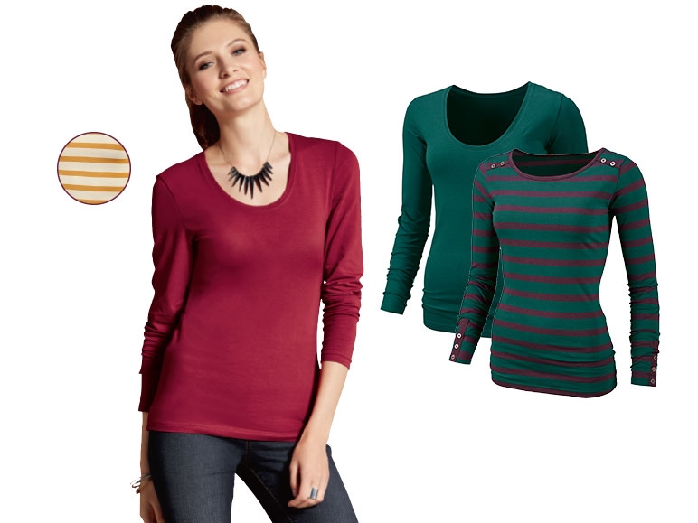 ESMARA(R) Ladies' Long-Sleeved Tops