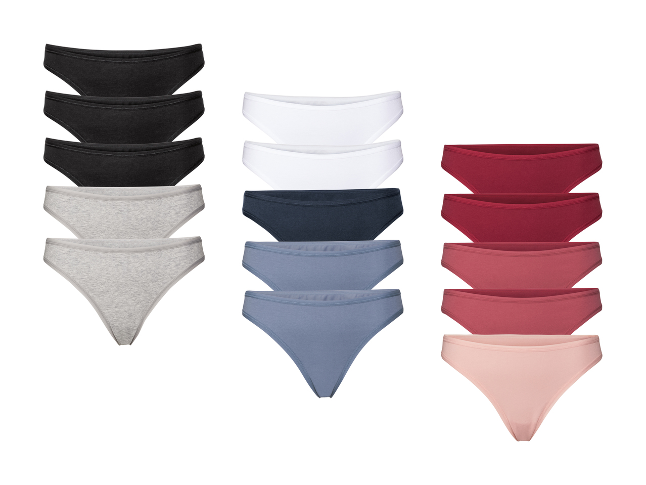 Strings pour femme, lot de 51