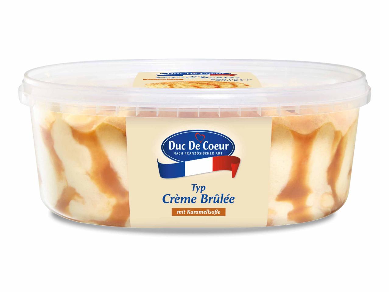 Gelato alla crème brûlée