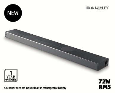 Soundmax Soundbar with Built-In Subwoofer