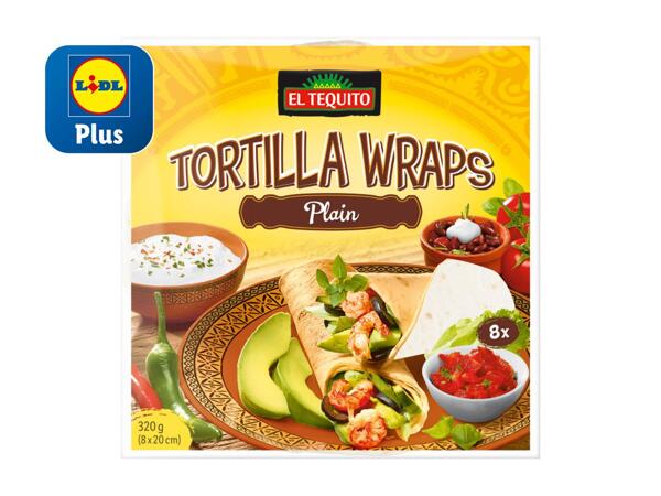 Wraps de tortilla