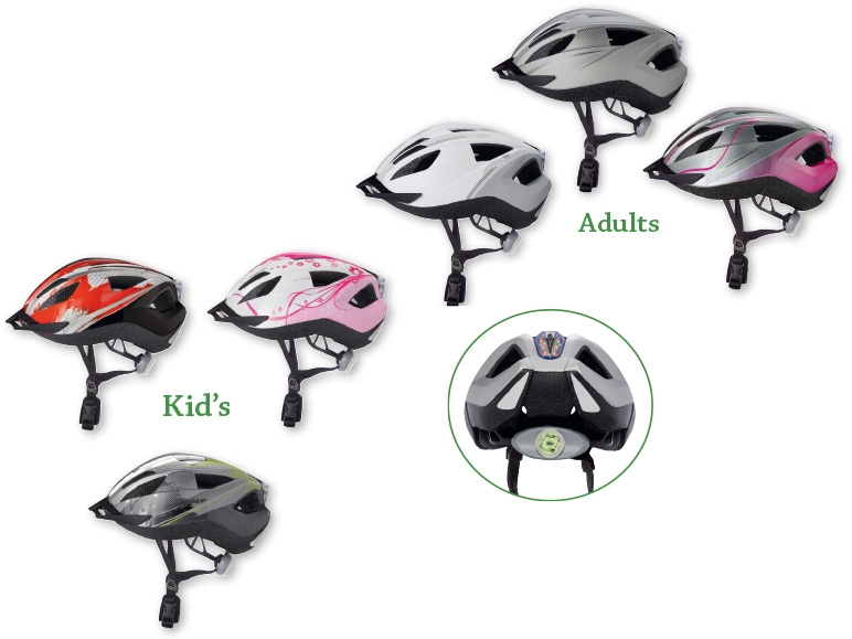 Crivit Kids' or Adults' Cycle Helmet