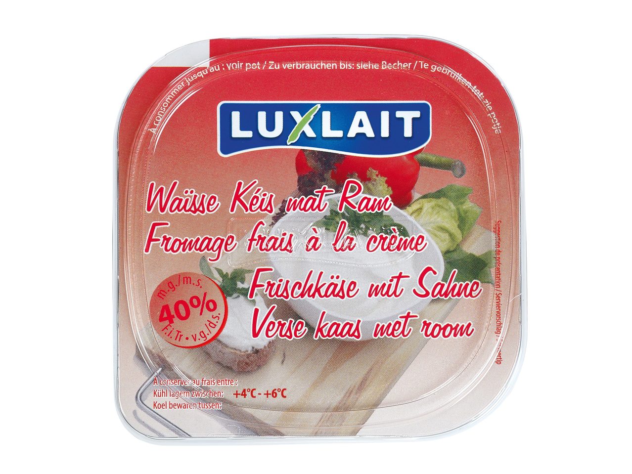 Frischer Rahmkäse