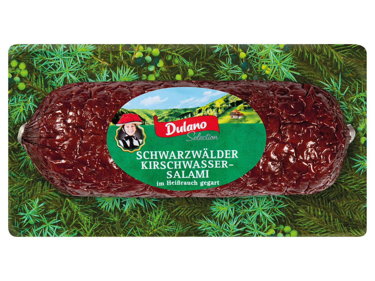 DULANO SELECTION Schwarzwälder Kirschwassersalami
