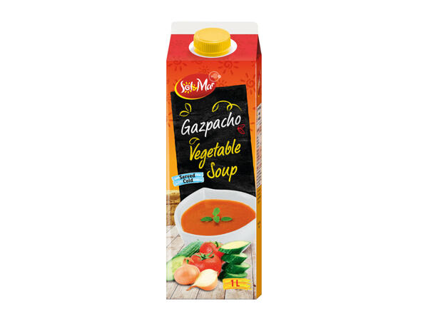 Sol & Mar Gazpacho Vegetable Soup