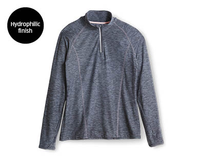 Ladies Fitness ¼ Zip Top