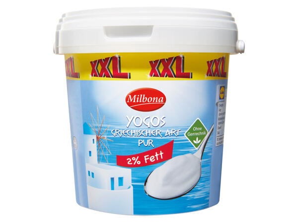 Joghurt nach griechischer Art 1000 g + 100 g gratis