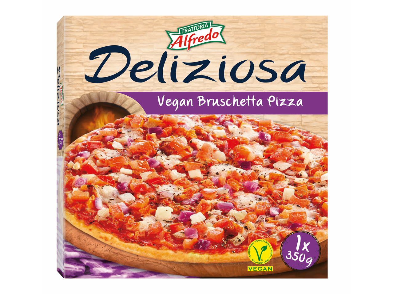 Vegane Steinofenpizza