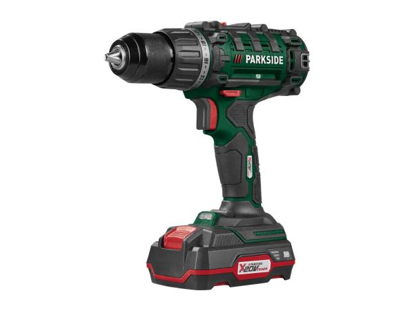 Parkside 20V Cordless Drill Driver Set