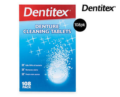 Denture Cleaning Tablets 96pk/108pk