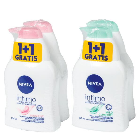 NIVEA(R) 				Intieme waslotion, 2 st.
