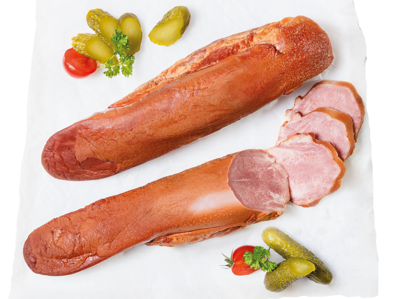 ECHT HERZHAFT Schweinszunge geräuchert