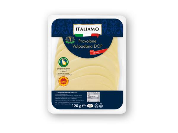 Spicy Provolone Valpadana PDO in slices