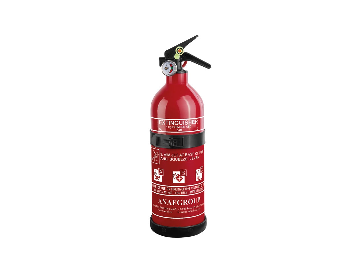 Anaf 1kg Powder Fire Extinguisher1