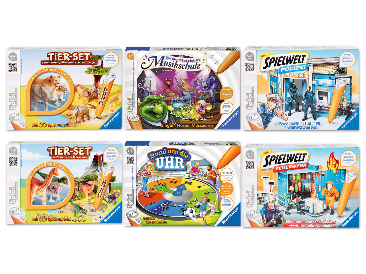 RAVENSBURGER(R) Tiptoi Spiele Sortiment