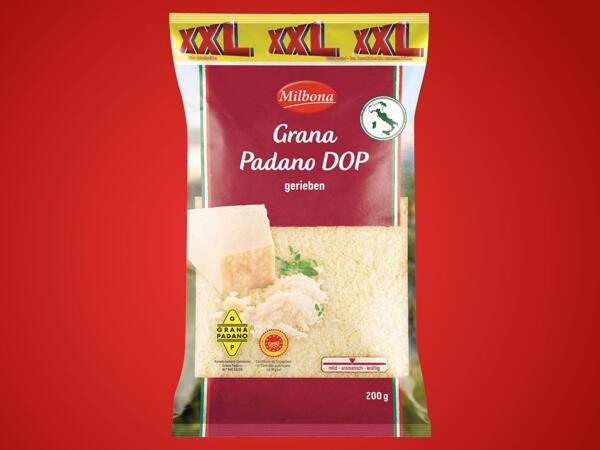 Grana Padano DOP gerieben
