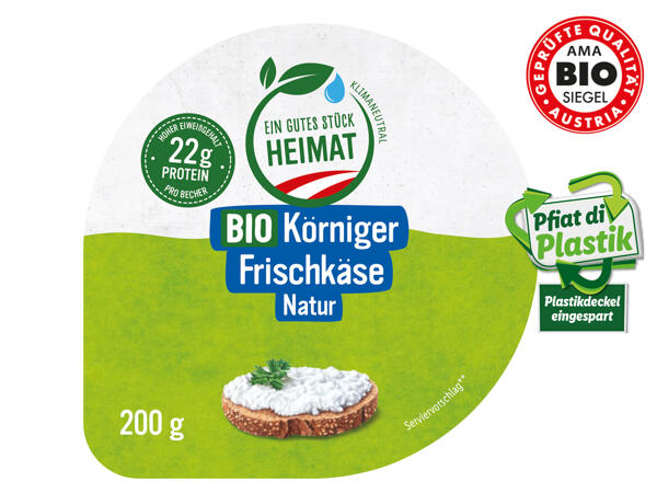 Bio Körniger Frischkäse
