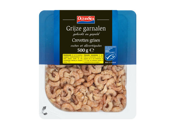 Crevettes grises épluchées