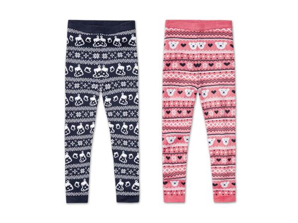 Kleinkinder Strickleggings