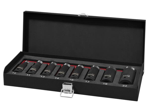 Impact wheel nut socket set