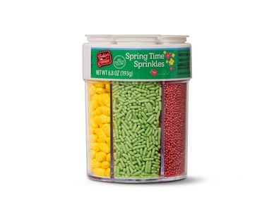 Baker's Corner 6-in-1 Spring Mix Sprinkle Jar