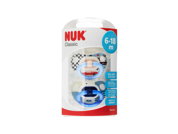 NUK silikonnappar