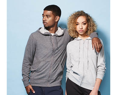 Bonds Mens Fleece Zip Hoodie