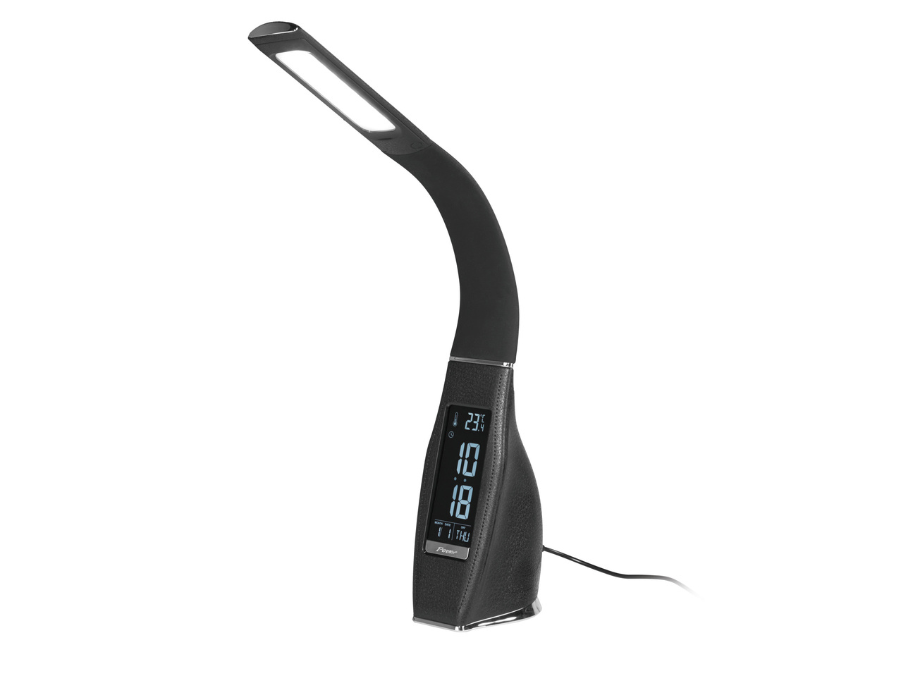 LIVARNO LUX LED Desk Lamp with Integrated Clock