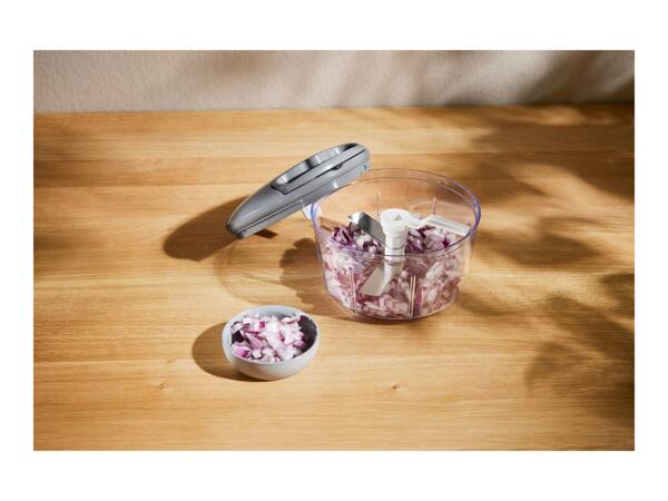 Silvercrest Grey Manual Mini Chopper
