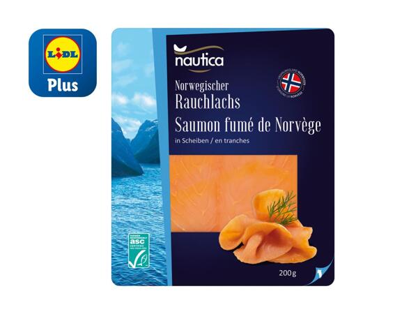 Salmone affumicato della Norvegia ASC