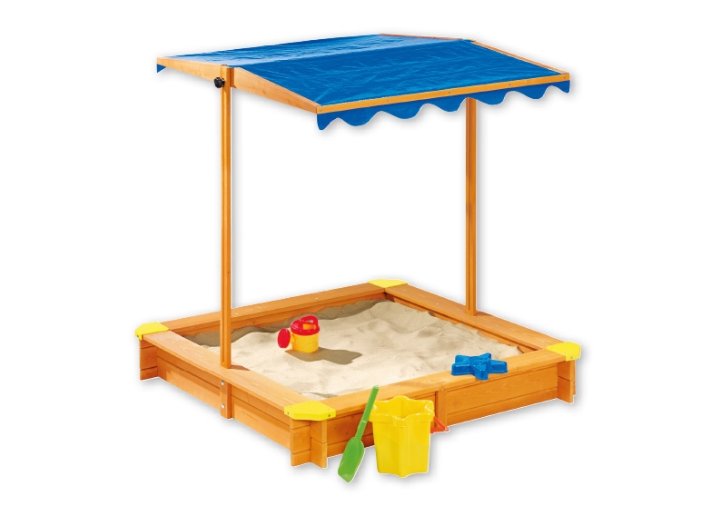 Playtive Junior Sandpit with Roof