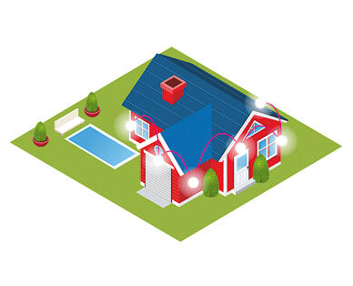 Honeywell Linkable Floodlight