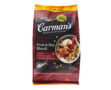 Carman's Classic Fruit & Nut Muesli 1.2kg