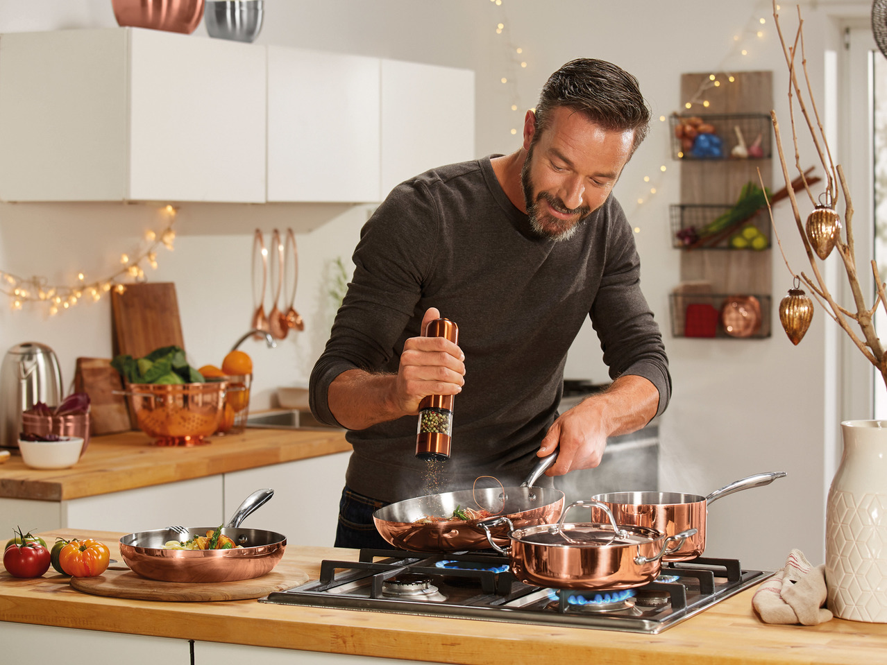 Ernesto Copper Frying Pan or Serving Pan1