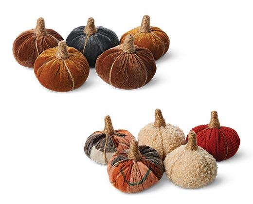 Huntington Home 
 Fabric Pumpkins