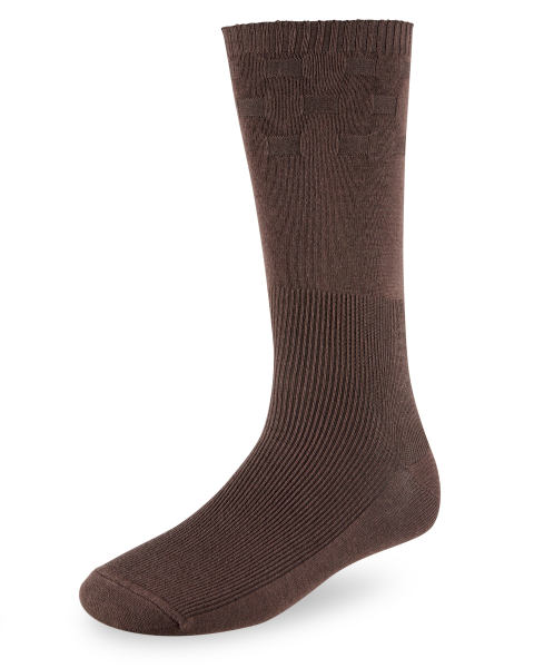 Brown Roomy-Socks 3-Pack