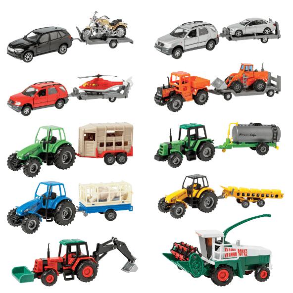 Ensemble tracteur ou véhicule tout-terrain