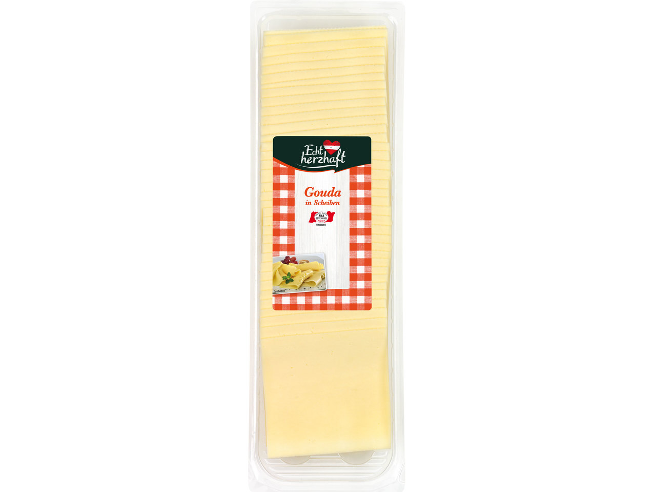 ECHT HERZHAFT Gouda in Scheiben