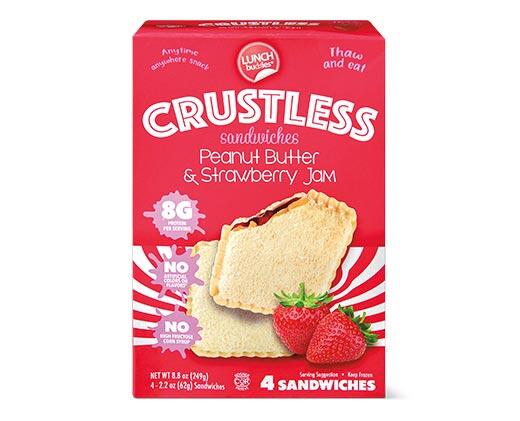 Lunch Buddies Crustless Peanut Butter & Jelly Sandwich Strawberry