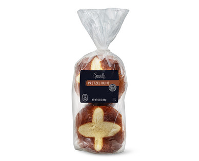 Specially Selected Pretzel Hamburger Buns