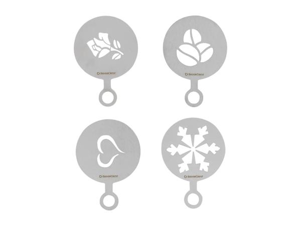 Silvercrest Chocolate Shaker With Stencils - 5 Piece Set