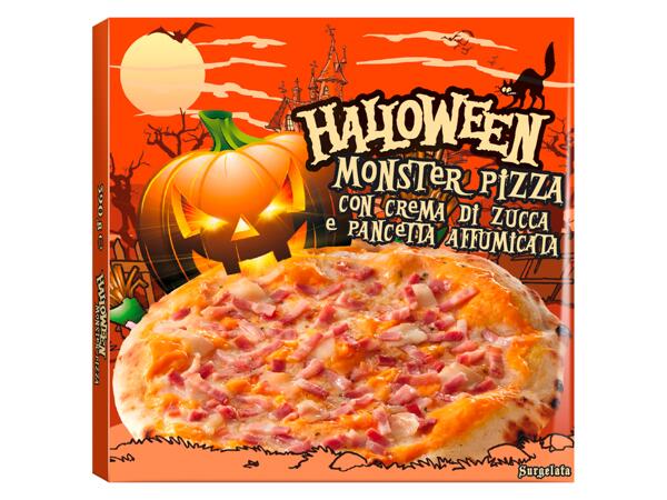 Pizza with Pumpkin and Bacon