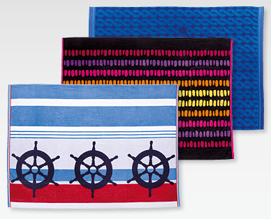 Serviette de plage pour deux MY BEACH STYLE