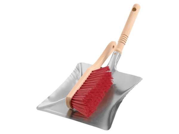 Outdoor Dustpan and Brush
