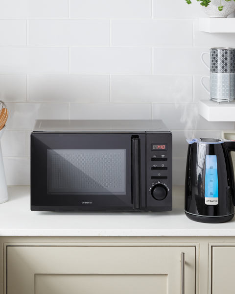 Ambiano Silver Microwave Oven