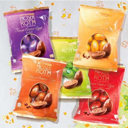 Oeufs de Pâques fourrés