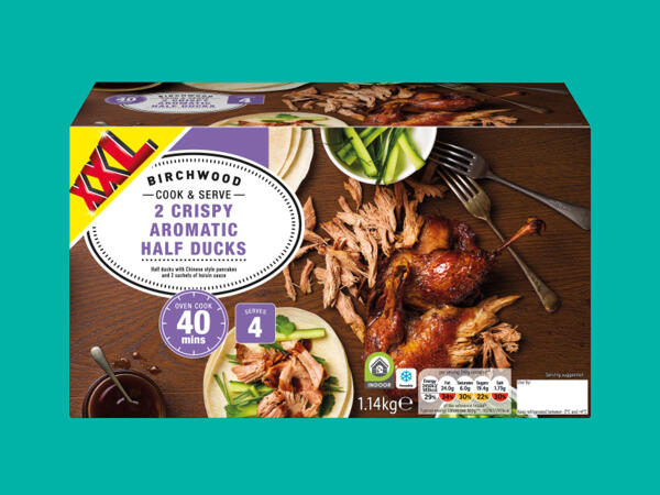 Birchwood 2 Crispy Aromatic Half Ducks