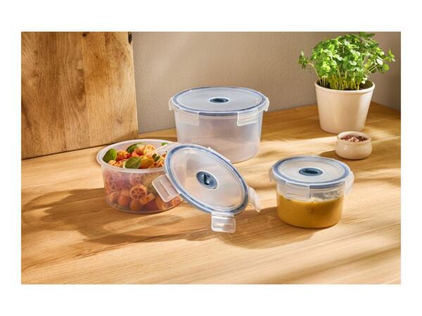 Silvercrest Microwaveable Container Set - Set of 3
