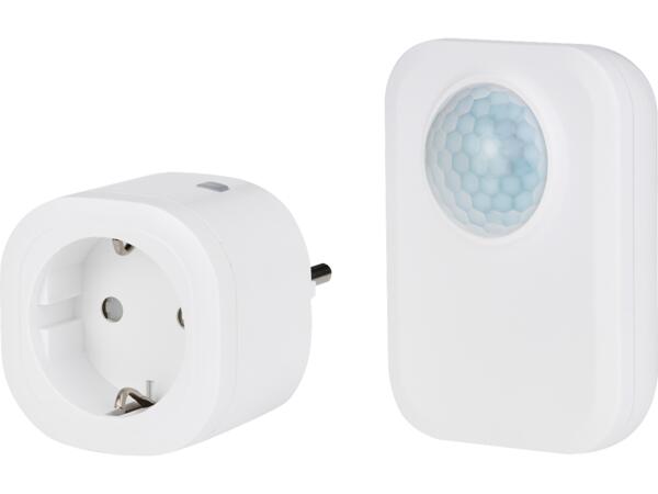 Adapterkontakt med rörelsedetektor